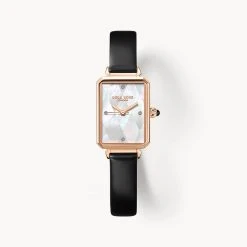 Diamond-pattern Mother-of-pearl Watch