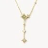 Aventurine Chain Necklace -Lola Rose Jewellery Shop 50106 1 3
