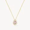 Pink Mother-of-Pearl Necklace -Lola Rose Jewellery Shop 50301 1