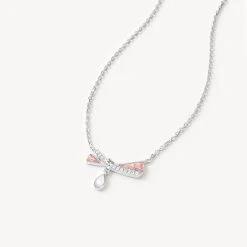 Strawberry Quartz Necklace -Lola Rose Jewellery Shop 50401 2