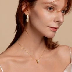 Arch Mother-of-Pearl Necklace -Lola Rose Jewellery Shop 50505 2