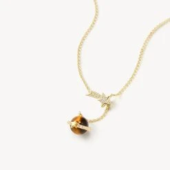 Tiger's Eye Necklace -Lola Rose Jewellery Shop 50605 2 1