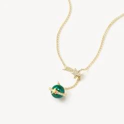 Malachite Necklace -Lola Rose Jewellery Shop 50606 2 1