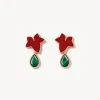 Red Onyx Earring -Lola Rose Jewellery Shop 60004 1