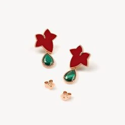 Red Onyx Earring -Lola Rose Jewellery Shop 60004 2