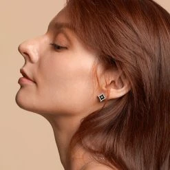 Blue Sandstone Earring -Lola Rose Jewellery Shop 60101 1