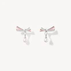 Strawberry Quartz Earring