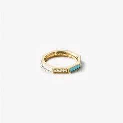 Octagon Ring -Lola Rose Jewellery Shop 70004 2