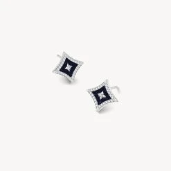 Blue Sandstone Earring -Lola Rose Jewellery Shop BlueSandstoneEarring2 1
