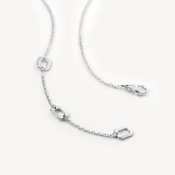 Blue Sandstone Necklace -Lola Rose Jewellery Shop BlueSandstoneNecklace3