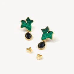Malachite Earring -Lola Rose Jewellery Shop MalachiteEarring2