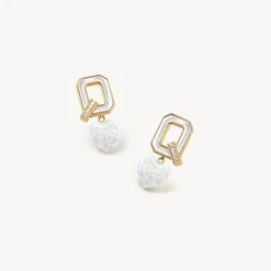 Mother-of-Pearl Earring -Lola Rose Jewellery Shop White MotherofPearlEarring2 1