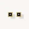 Gallery Black Onyx Stud Earring -Lola Rose Jewellery Shop ershi 4 2
